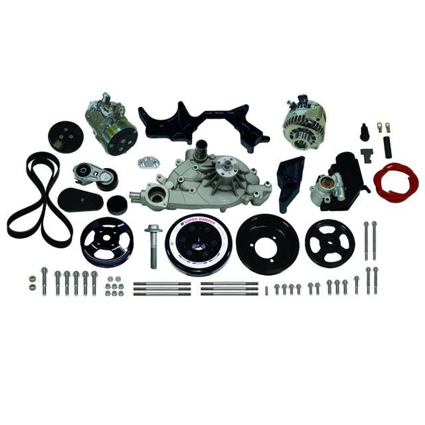 Front Runner® Drive System, GM LS, Black/Chrome, with Power Steering