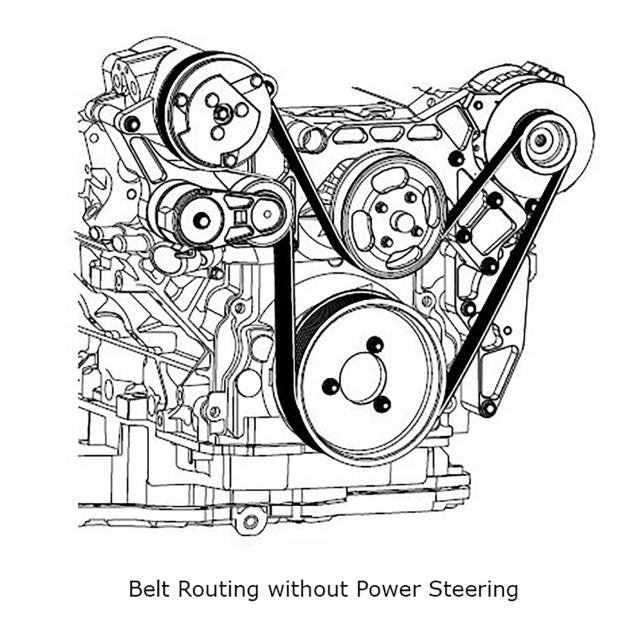 Front Runner® Drive System, GM LS7, Black/Chrome, without Power Steering