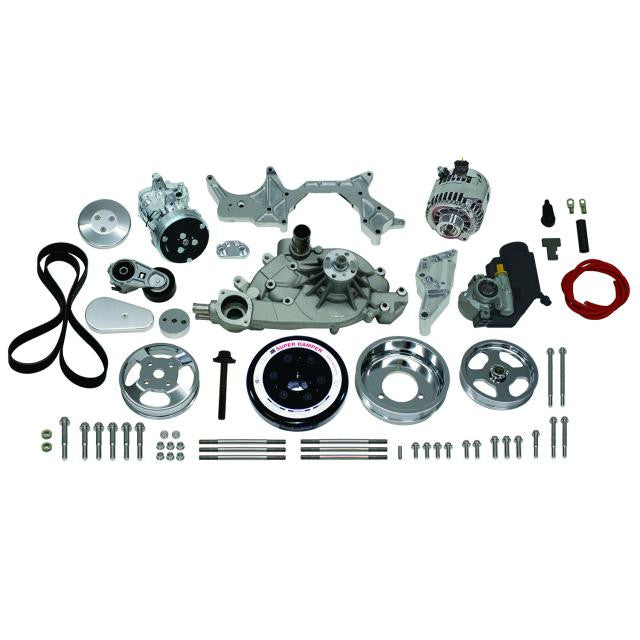 Front Runner® Drive System, GM LS7, Bright/Chrome, with Power Steering