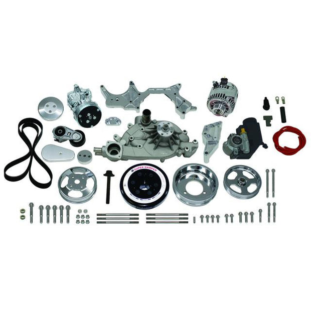 Front Runner® Drive System, GM LS7, Bright/Chrome, with Power Steering
