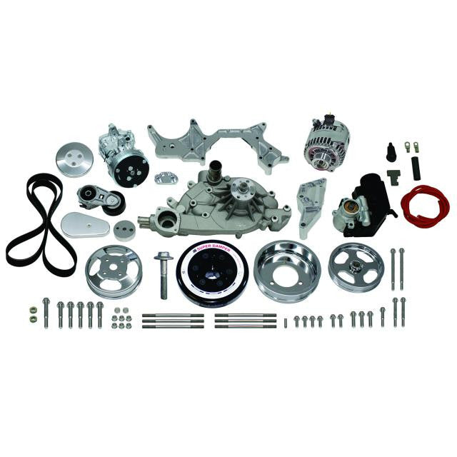 Front Runner® Drive System, GM LS, Bright/Chrome, with Power Steering