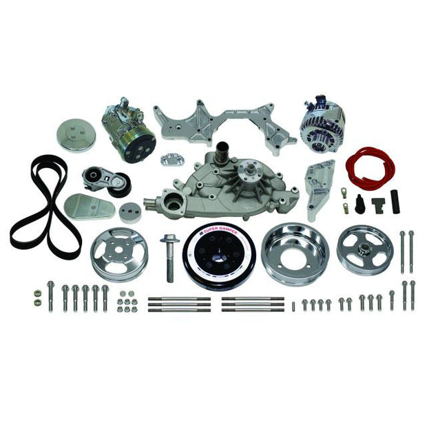 Front Runner® Drive System, GM LS7, Bright/Chrome, without Power Steering