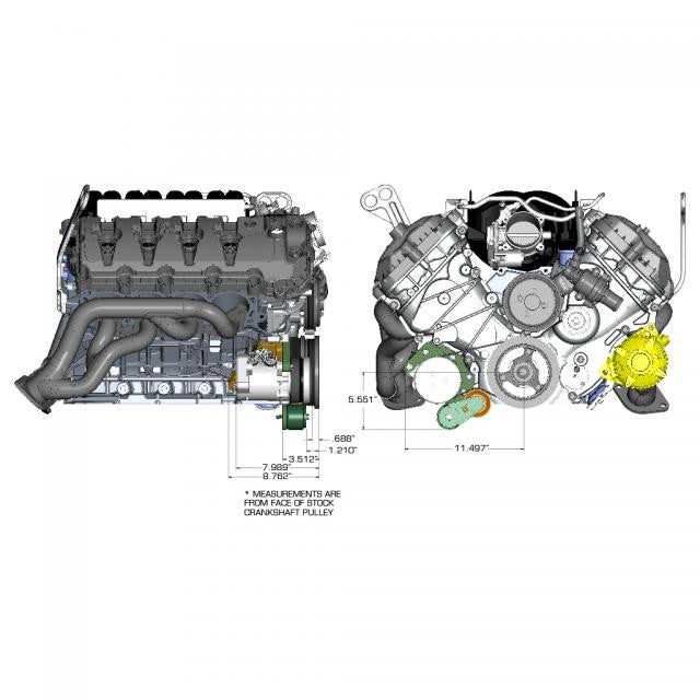 Front Runner® Drive System, Ford Coyote without Power Steering