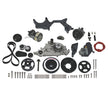 Front Runner® Drive System, GM LS7, Black, with Power Steering, with Black Compressor and Alternator