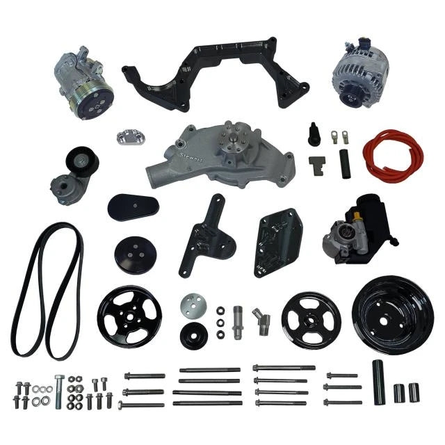Front Runner® Drive System, Big Block Chevrolet, Black, with Power Steering