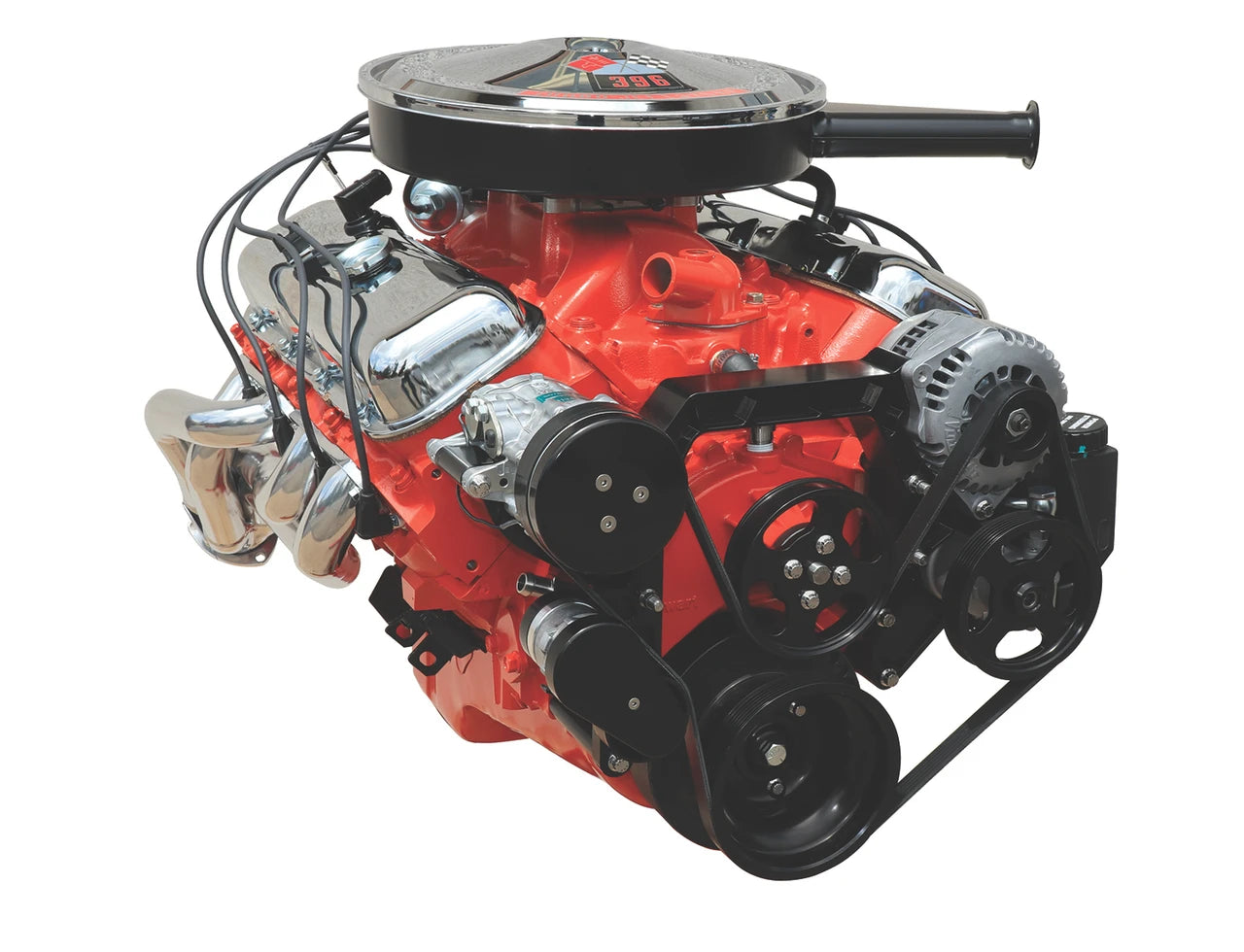 Front Runner® Drive System, Big Block Chevrolet, Black, with Power Steering