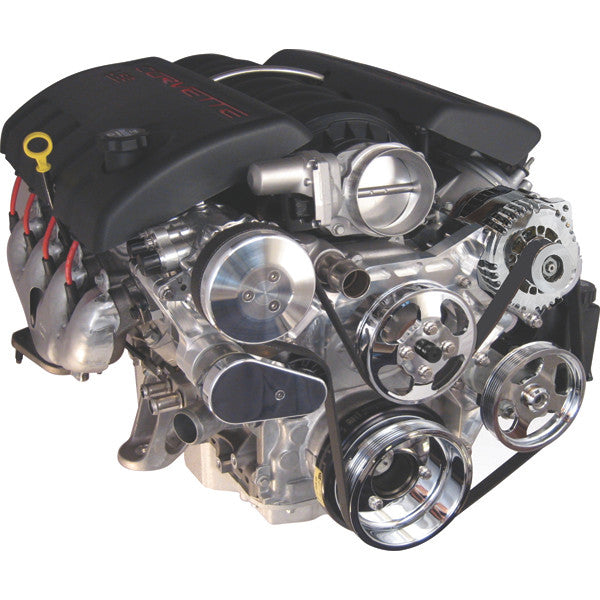 Front Runner® Drive System, GM LS, Bright, without Power Steering