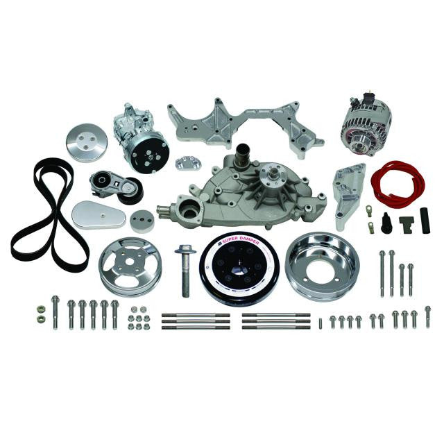 Front Runner® Drive System, GM LS, Bright, without Power Steering