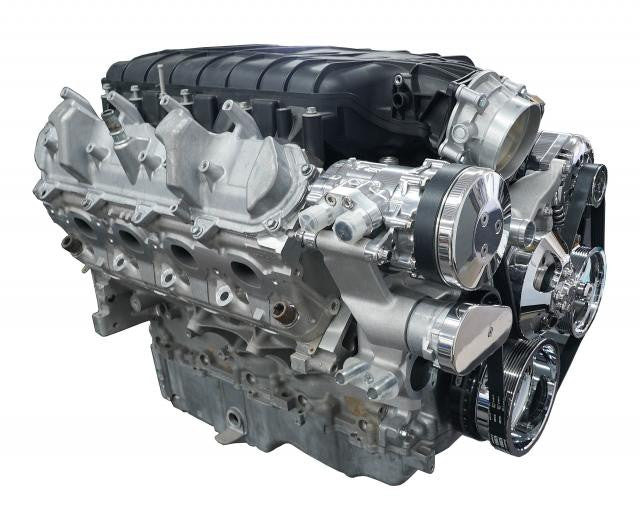 Front Runner® Drive System, GM LS, Wet-Sump, Polished/Chrome, with Power Steering
