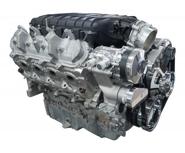 Front Runner® Drive System, GM LS, Wet-Sump, Polished/Chrome, with Power Steering