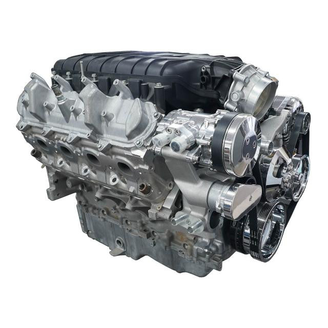 Front Runner® Drive System, GM LS7, Dry-Sump, Polished/Chrome, with Power Steering