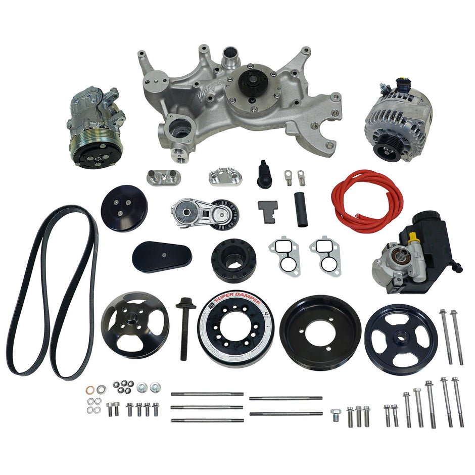 Front Runner® Drive System, GM LS7, Dry-Sump, Black, with Power Steering
