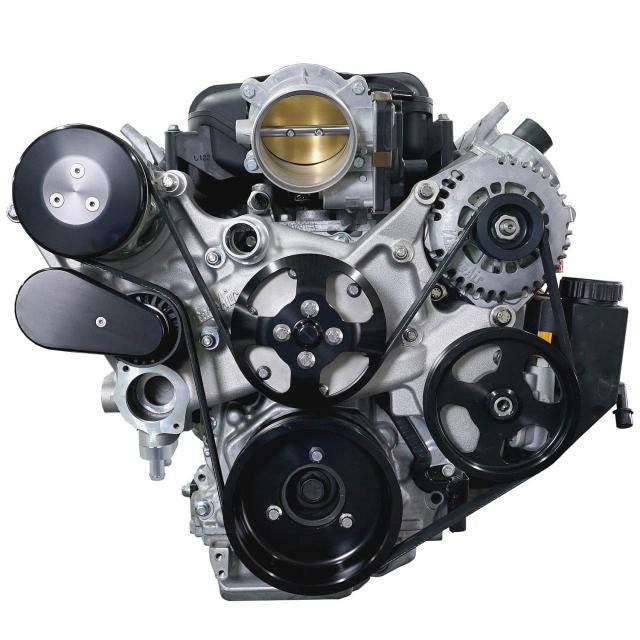 Front Runner® Drive System, GM LS7, Dry-Sump, Black, with Power Steering