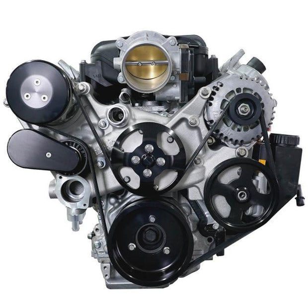 Front Runner® Drive System, GM LS7, Dry-Sump, Black, with Power Steering