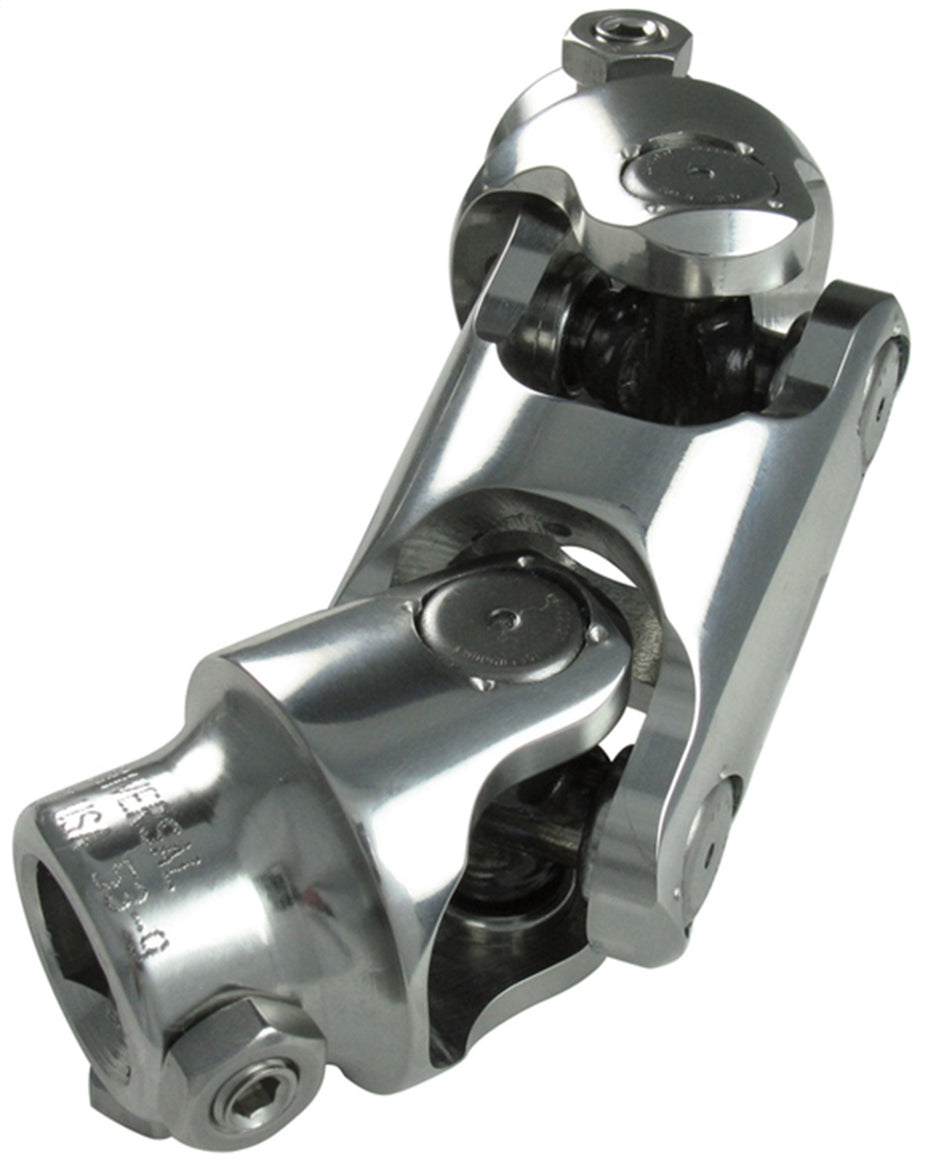 Borgeson - Steering U-Joint - P/N: 144349 - Polished stainless steel double steering universal joint. Fits 1 in.-48 Spline X 3/4 in. Double-D.