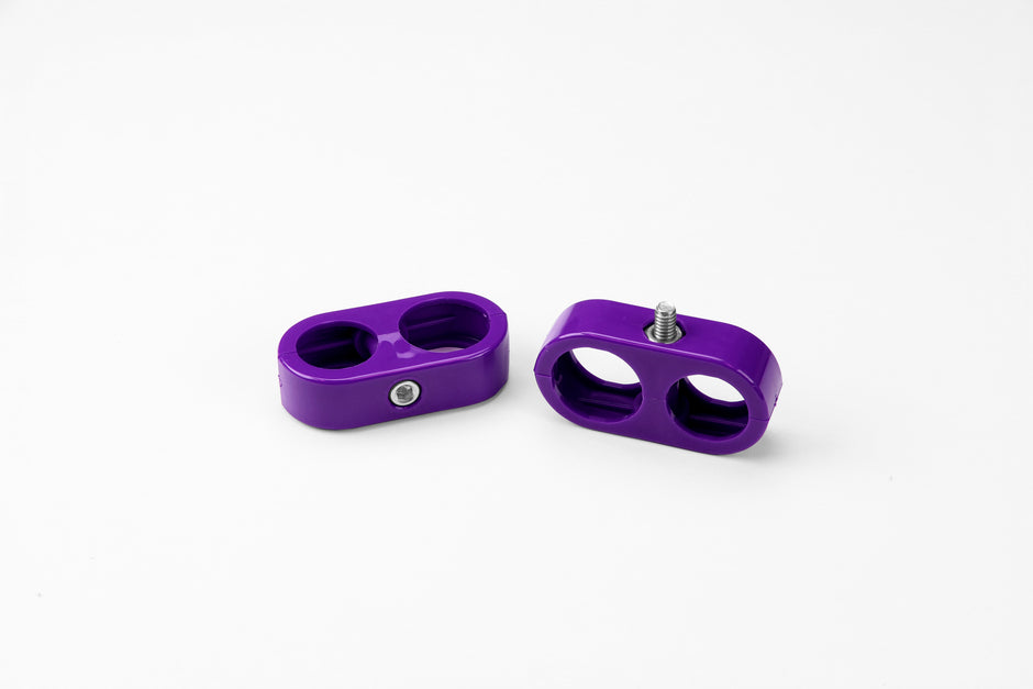 T-CLAMP HEATER-A/C, 13/16"-15/16"(1/2"-5/8" ID), 2 PIECES, PURPLE