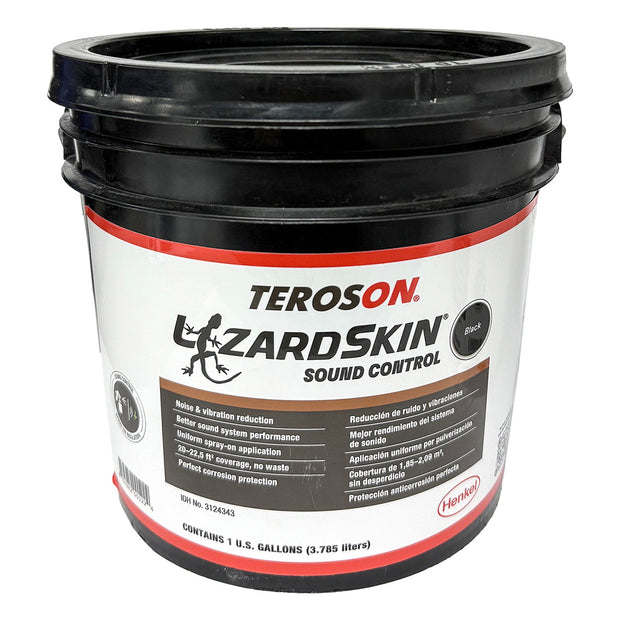 Lizard Skin One-gallon Tub of Sound Control Product (Flat Black)