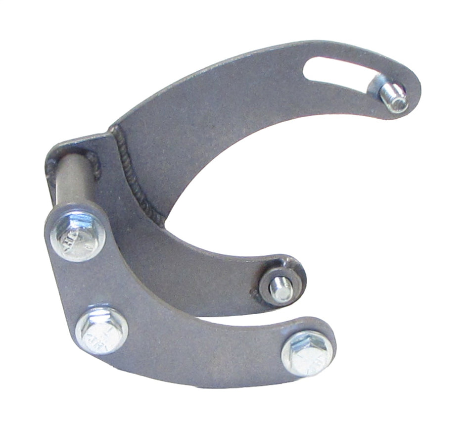 Borgeson - Pump Bracket - P/N: 802400 - Power steering pump bracket. Natural steel. Fits SBC with short water pump.