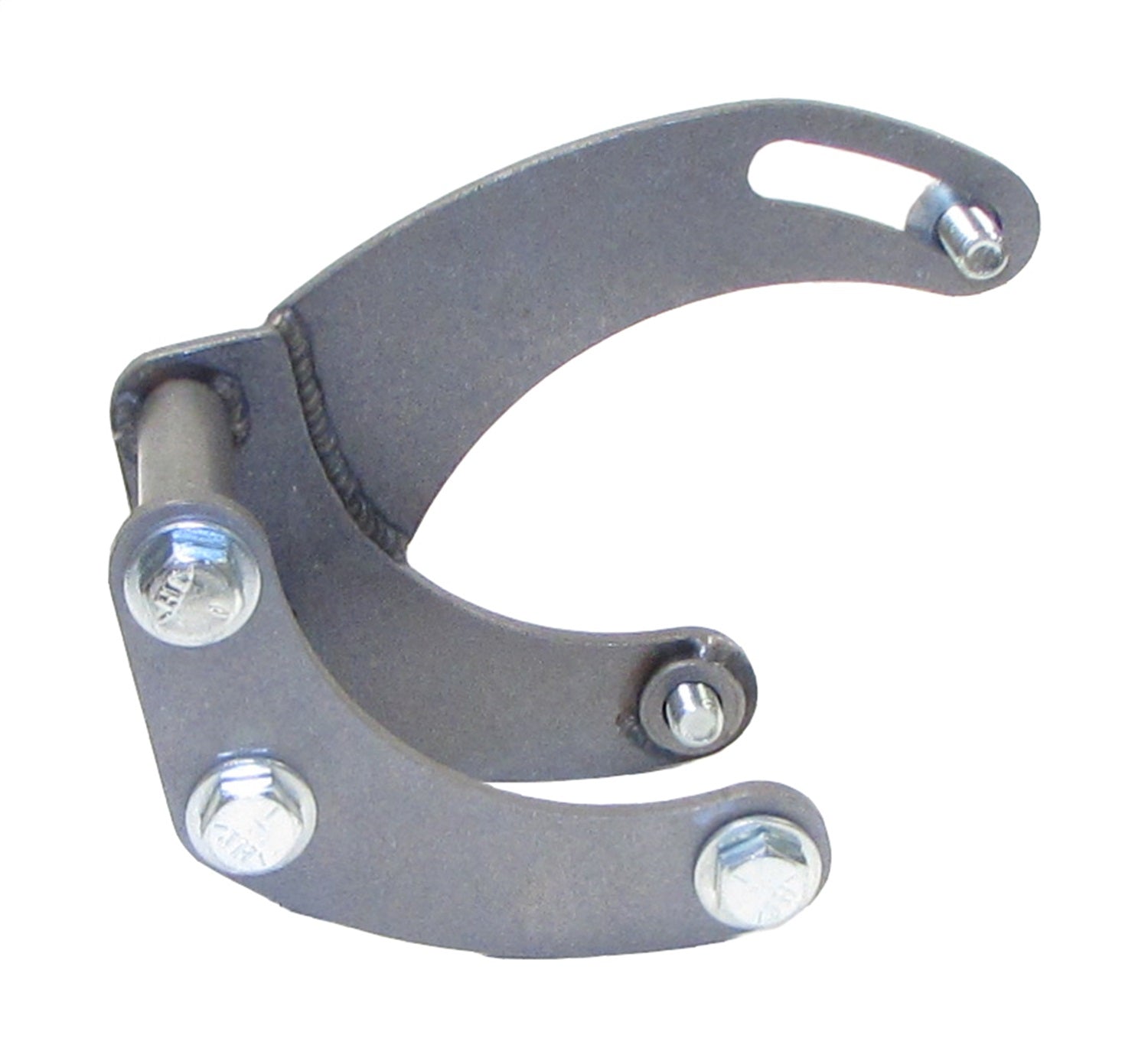 Borgeson - Pump Bracket - P/N: 802400 - Power steering pump bracket. Natural steel. Fits SBC with short water pump.