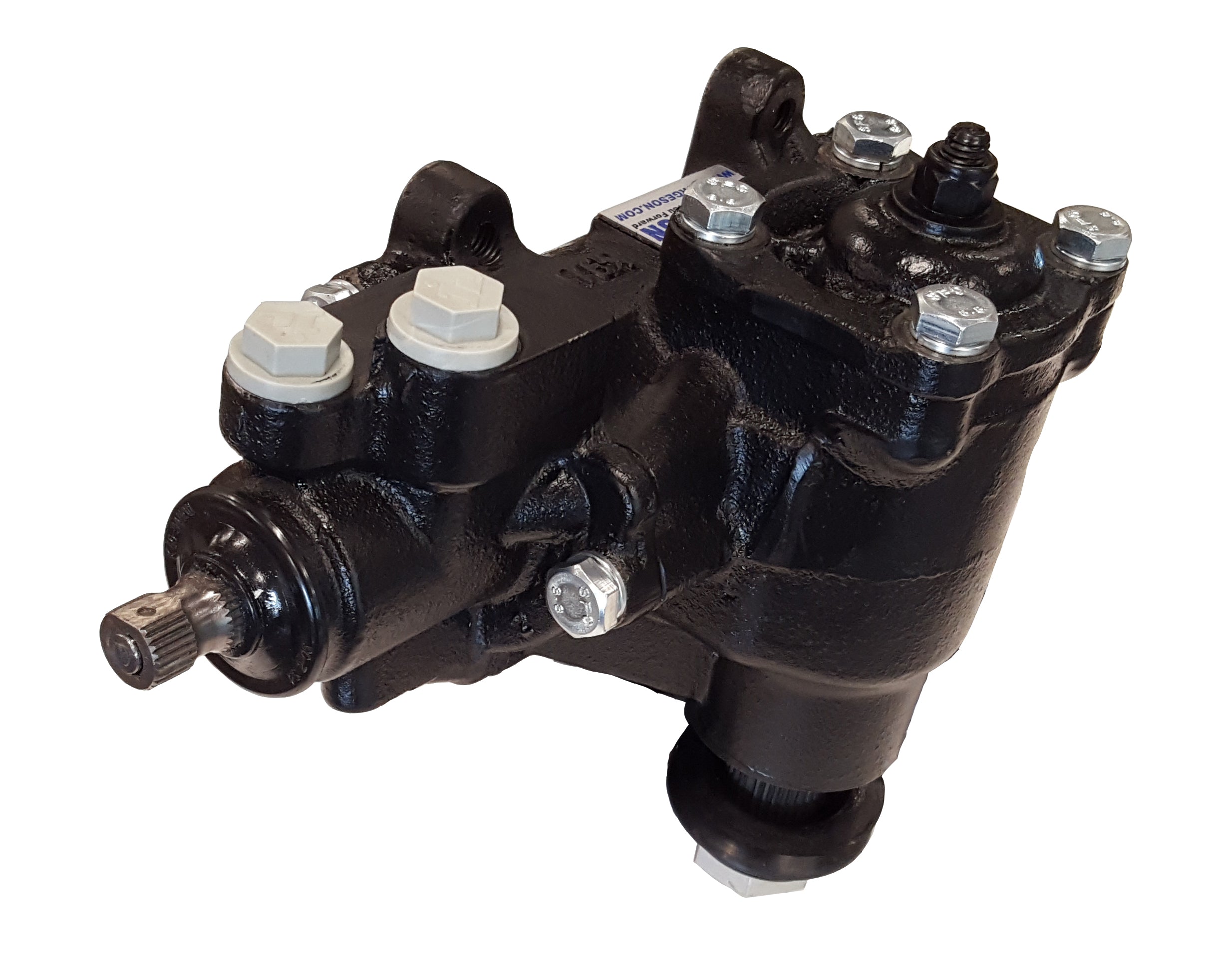 Borgeson - Power Steering Box - P/N: 800130 - Borgeson Street and Performance Quick Ratio GM Power Steering Box. 12.7:1 Ratio.
