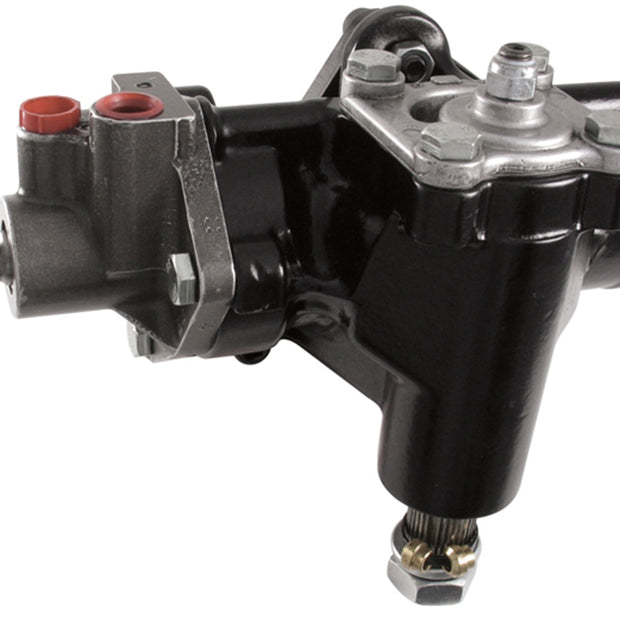 Borgeson - Power Steering Box - P/N: 800106 - Power steering conversion box for 1958-1964 Chevy full size cars. Remanufactured Delphi 600 series power steering box with a 17MM Double-D input shaft and a 14:1 ratio.