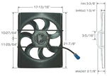 LoPro 1932 Ford CustomFit Brushless Fan Kit