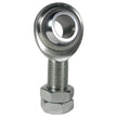 Borgeson - Steering Shaft Support - P/N: 710000 - Steering shaft support bearing. Stainless steel rod end style. Includes two jam nuts. Supports all 3/4 in. splined and Double-D steering shaft.