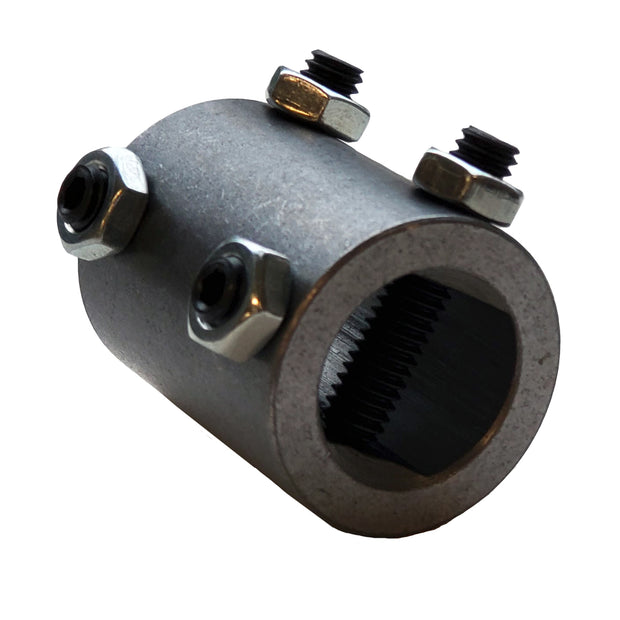 Borgeson - Steering Coupler - P/N: 315252 - Steel steering coupler. Connects 1"DD to 1"DD