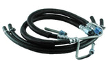Borgeson - Power Steering Hose Kit - P/N: 925117 - Dodge Power Steering Hose Kit, OEM Style Rubber, 1997-2002 Diesel with Hydro-Boost Brakes. Includes all pressure and return hoses for both the power steering and Hydro-Boost brake system.