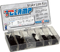 T-CLAMP BRAKE LINE KIT, 3/16