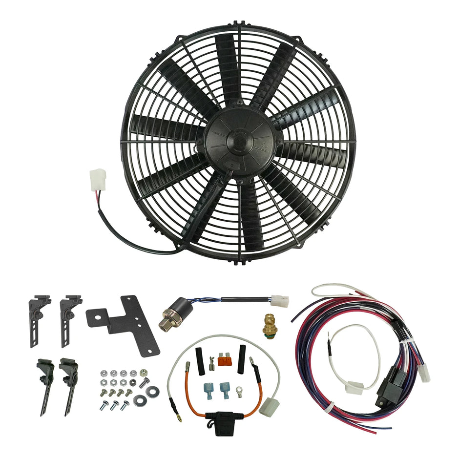 1963-67 Chevrolet Corvette Auxiliary Electric Condenser Fan Kit
