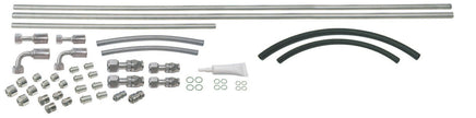 ProLine Stainless Steel A/C Line Kit R12 - 134a without Bulkhead
