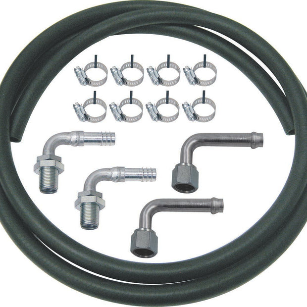 Standard Heater Hose Kits 90 degree bulkhead fitting heater hose kit