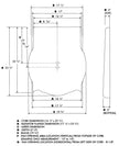 Fan Shroud  Application Specific Fits 1933-34 Ford