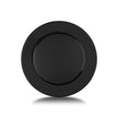 Horn Button, Billet Aluminum, Single Contact, Full Cover Smooth, Black for MK4/9