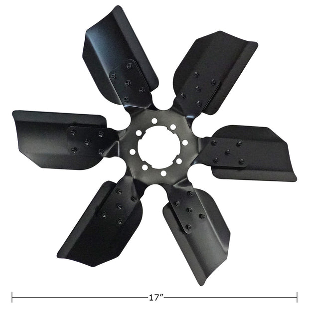 Clutch Fan Blade 17 IN. x 2 IN. Fan