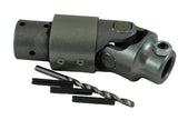 Borgeson - Vibration Reducer - P/N: 036425 - Steel single universal joint and vibration reducer combination. Fits stock Mopar columns to Borgeson conversion box. Includes drill bit and pins for installation.