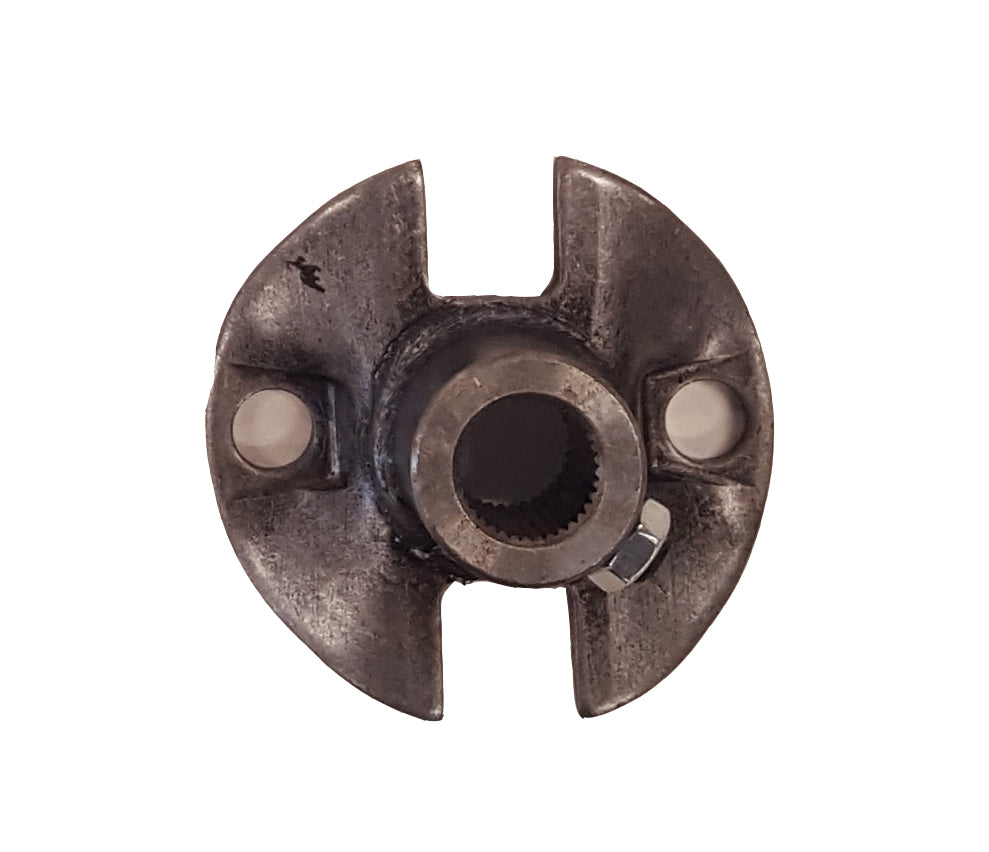 Borgeson - Steering Coupler - P/N: 383400 - OEM Style half rag joint steering coupler. Steering column flange side. Fits 3/4 in.-36 spline.