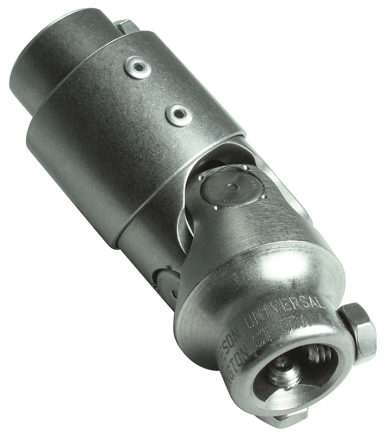Borgeson - Vibration Reducer - P/N: 154912 - Stainless steel single universal joint and vibration reducer combination. Fits 3/4 in. Double-D X 9/16 in.-36 Spline.