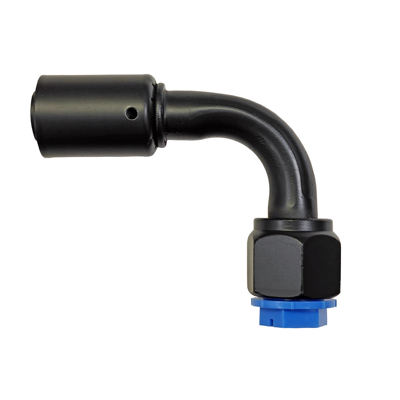 Standard Black Heater Beadlock Fitting - 90 Degree NO 5/8