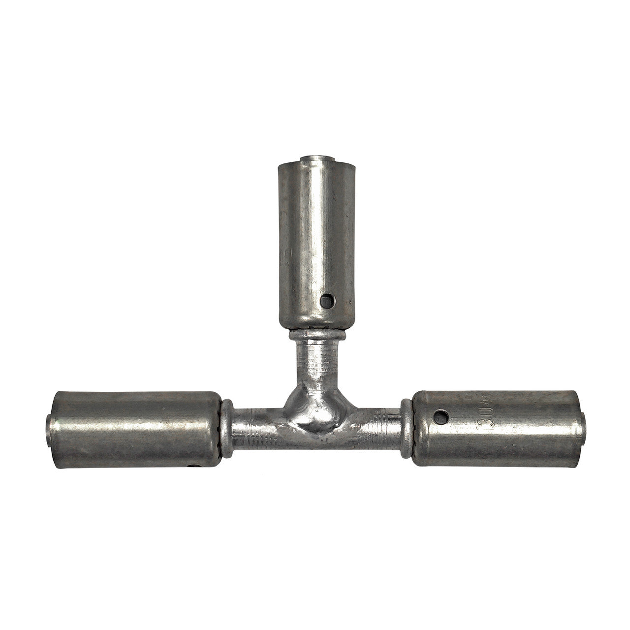 Beadlock Male T-Fitting NO 6 Reduced Barrier Hose