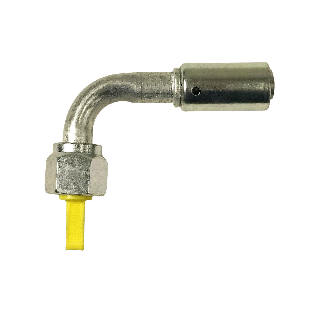 Beadlock O-Ring Fitting - 90 Degree NO 8 Reduced Barrier Hose Fitting