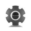 Horn Button, Billet Aluminum, Single Contact, Lecarra Logo, Black for TransAm Wheels