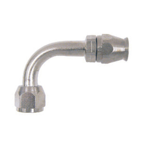 Braided Line Fitting 90 Degree for NO 8 Hose