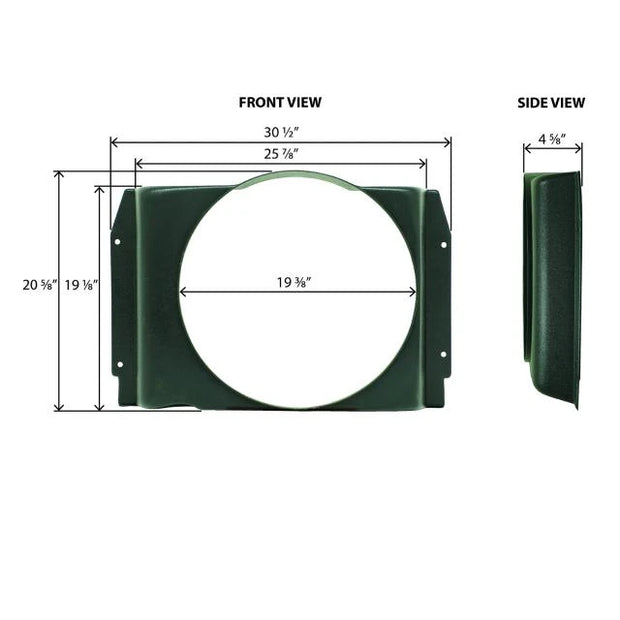 1961-65 Ford F-100 Fan Shroud Kit V8