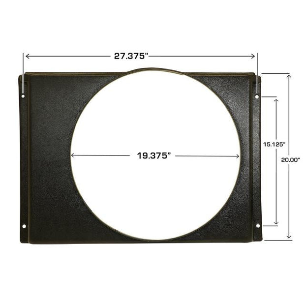 1961-64 F-100 Fan Shroud Kit  6-Cylinder