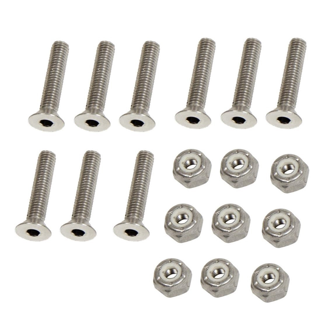 10-32 X 1 SS FLAT SOCKET CAP MNTG SCREW SET