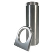 Borgeson - Fluid Reservoir - P/N: 800601 - Remote mount power steering reservoir.  Aluminum. Includes bracket and hardware.