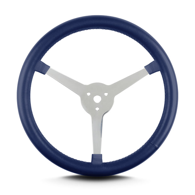 LAKE 3 SPOKE 14" POLISHED BLUE