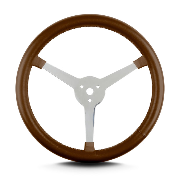 LAKE 3 SPOKE 14" POLISHED CARAMEL